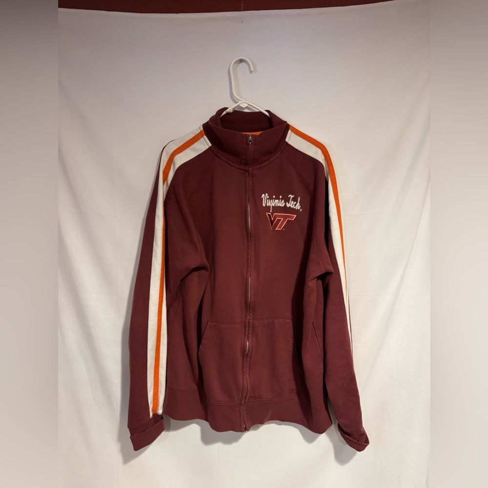 Virginia Tech Zip up sweatshirt jacket